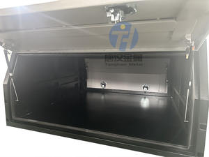 Auvent en <span class=keywords><strong>aluminium</strong></span> robuste à 2 portes, gris et blanc, résistant aux intempéries, stockage industriel pour le travail, les loisirs, les électriciens, le camping - Product Image 5