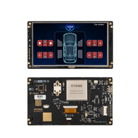 STONE Panel de 7 pulgadas 800*480 HMI Pantalla táctil UART Serial TFT LCD Módulo Pantalla inteligente Pantalla táctil capacitiva