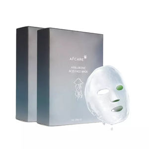 Mascherine organiche in tessuto viso senza parabeni idratanti E idratanti E con vitamine E acido ialuronico - Product Image 6