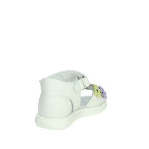 Balducci Girls White <b>Sandals</b> With Flower Detail Flat Shoes - Product Image 3