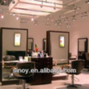 Customized 2-8mm Clear Glass <b>Mirror</b> <b>Panels</b> Brand Store Modern Style Retail Wall Decor Frameless Wall Hangings for Living Room - Product Image 6