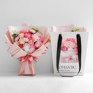 <span class=keywords><strong>Regalo</strong></span> all'ingrosso del fiore artificiale con fragranza della rosa fatto a mano <span class=keywords><strong>per</strong></span> sempre sapone rosa bouquet colorato glitter rosa sapone bouquet <span class=keywords><strong>regalo</strong></span> - Product Image 1