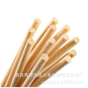 แท่งไม้กลมสีไม้ธรรมชาติ อุปกรณ์งานฝีมือทำมือ สำหรับงาน DIY - Product Image 4