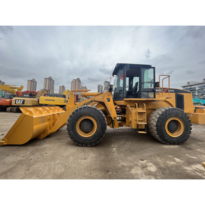 Minicargadora frontal diésel amarilla para cargadora de ruedas, equipo de construcción, capacidad de cazo de 5.6m, motor de 160KW, alta eficiencia - Product Image 3
