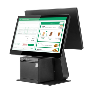 Impresora térmica compatible con pantalla táctil capacitiva Máquina de facturación Pos Nueva máquina Pos de pantalla grande - Product Image 4