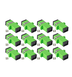 อะแดปเตอร์ไฟเบอร์ออปติกแบบ SCAPC ชนิด Single Mode Simplex พร้อมหน้าแปลน  ตัวเชื่อมต่อพลาสติกสีเขียว - Product Image 4