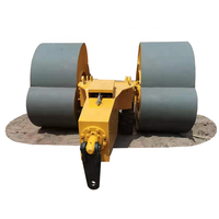 Nouvelle machine de compactage à impact rapide avec compacteur à impact dynamique, rouleau compresseur avec pneu pneumatique et roue en caoutchouc