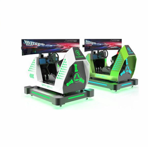 GT4 Ultra Dynamic Racing VR Simulator Equipo de PC de tres pantallas para interiores realista Conjunto completo para compras en el centro comercial - Product Image 2