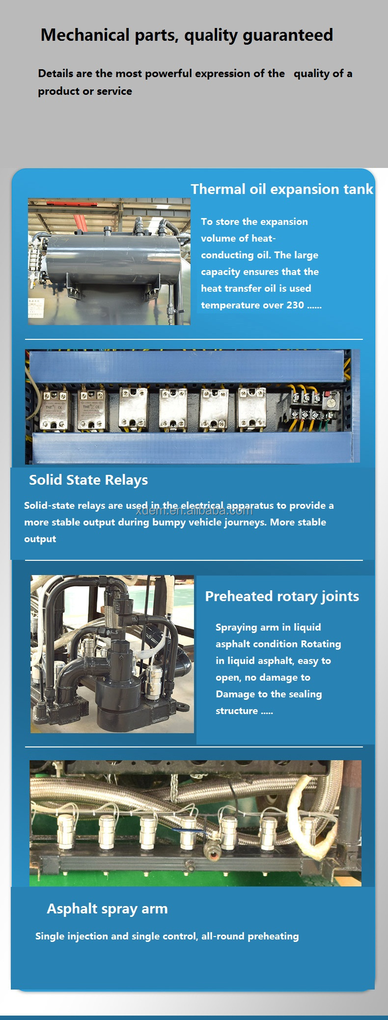 Intelligent Asphalt Distributor Emulsion Pavement Maintenance Machinery
