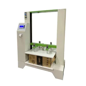 Computer Servo IBC BCT Packaging Paper Carton Box Compression Strength Testing Machine