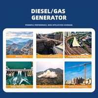 OEM-Fabrik 200kW Geräuscharmes Erdgas-Aggregat mit Wasserkühlung und Autostart