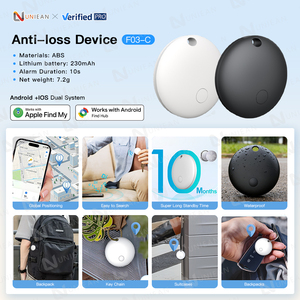Uniean F03-C Finder mini chống alarme định vị TRACKER tag thông minh GPS Tracker tìm thấy không khí của tôi tag vị trí Tracker Key cho xe PET - Product Image 2