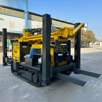 Plate-forme de forage rotative en acier CS260 pour les projets d'eau agricole Machine à eau de puits roulement essentiel de boîte de vitesses de moteur
