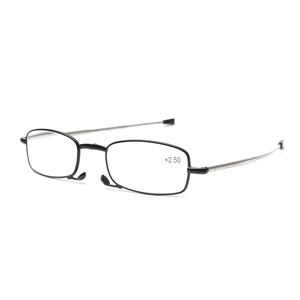 <strong>Mini</strong> Black <strong>Reading</strong> <strong>Glasses</strong> Easy Carry Retractable Folding Design - Product Image 4
