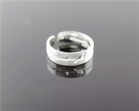 JZ140 Vente chaude en gros Bague ajustable en argent motif oiseau pour femme Bijoux 2026