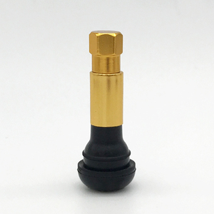 อะไหล่รถยนต์ ปลอกโครเมียมหลากสีแบบสแนปอินสำหรับยางแบบไม่มียางใน TR413C TR414C - Product Image 1