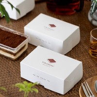Boîte à gâteau en plastique transparent avec couvercle pour Tiramisu, Mille Crêpes, Mousse, Mille Crêpes au Matcha et emballage de pâtisseries