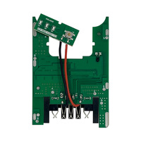 Remplacement de la batterie BMS et du circuit imprimé d'éclairage pour batterie 10 cellules 18650 20V DCB200 DW200 DEW DWT pour outils électriques