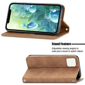 GSCASE a prueba de golpes libro plegable Flip Folio Wallet Case Kickstand ranuras para tarjetas funda protectora para iPhone 16 <span class=keywords><strong>Pro</strong></span> Max 11 12 15 <span class=keywords><strong>13</strong></span> 14 - Product Image 6