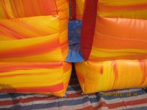 <b>Inflatable</b> PVC Flame Style Outdoor <b>Water</b> <b>Slide</b> for Kids' Commercial Party Rental - Product Image 4