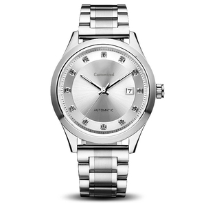 Reloj Mecánico Automático de Negocios para Hombre de 41 mm con Esfera Grande con Incrustaciones, Calendario Luminoso - Product Image 2
