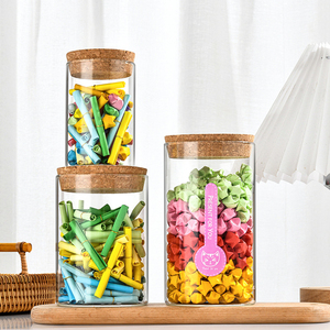 Frascos <span class=keywords><strong>de</strong></span> Vidrio Herméticos Ecológicos al por Mayor, Tapa Abatible, a Prueba <span class=keywords><strong>de</strong></span> Fugas, Aptos para Congelador, Recipientes para Almacenamiento <span class=keywords><strong>de</strong></span> Especias <span class=keywords><strong>de</strong></span> Cocina - Product Image 2