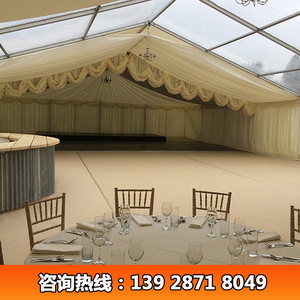 Carpa Transparente para Bodas al Aire Libre, Estilo Europeo, 15 m de Diámetro, Estructura de Aleación de Aluminio, Resistente al Viento, Construcción Modular, Carpa para las Cuatro Estaciones - Product Image 3