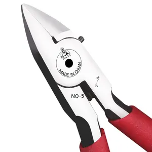 Hand Tool Electrical Wire Cable Stripper Cutters 6" Cutting Side Snips Tool Plier Nipper Anti-slip Mini Diagonal Pliers