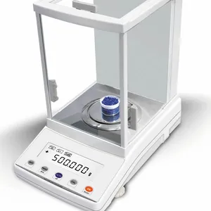 ميزان تحليلي LCD JA 0001 1000g للأطعمة مقياس ذهبي بعد مختبر مختبري