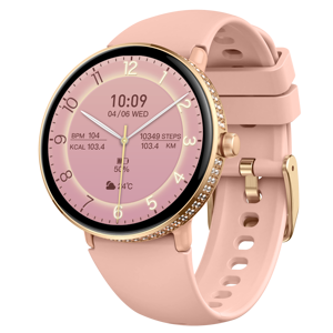 <span class=keywords><strong>Reloj</strong></span> Inteligente <span class=keywords><strong>de</strong></span> Lujo para <span class=keywords><strong>Mujer</strong></span> con Cristales - Resistente al Agua IP68, Monitor <span class=keywords><strong>de</strong></span> Ritmo Cardíaco, Sueño y Actividad Física - Product Image 5