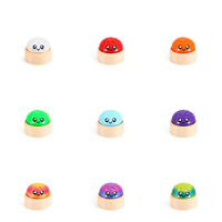 Jouet à presser Vashine Baozi mignon imprimé en 3D, dégradé arc-en-ciel Kawaii, jouet sensoriel anti-stress pour adultes et enfants