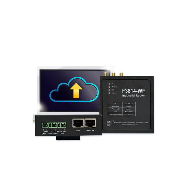 Industrial 4G LTE Wireless Router with VPN and Remote Management