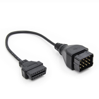 OBD OBD2 16Pin à OBD1 12 Pin Connecteur Adaptateur Câble de Diagnostic pour Renault Camion