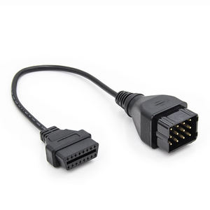 OBD OBD2 16Pin a OBD1 Adaptador de conector de 12 pines <span class=keywords><strong>Cable</strong></span> de diagnóstico para camión <span class=keywords><strong>Renault</strong></span> - Product Image 2