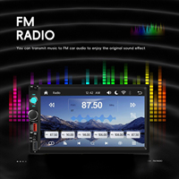 Autoradio Bluetooth 2 Din 7 pouces, sans fil, Carplay, Android Auto, MP5, pour voiture, Mirror Link, Type-C/USB, chargement FM, Audio universel pour voiture