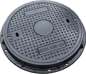 D400 Ton SMC BMC Fibra de vidrio Prensa hidráulica Cubierta de alcantarilla de resina compuesta Cubierta de alcantarilla de <span class=keywords><strong>gasolinera</strong></span> 900mm - Product Image 3