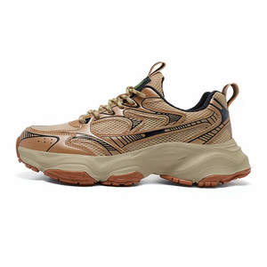 새로운 통기성 경량 사용자 정의 로고 청키 운동화 야외 하이 퀄리티 워킹 운동화 남성 - Product Image 3