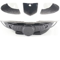 Casque de vélo EPS pour hommes et femmes Lunettes de vélo portables moulées avec aspiration magnétique pour le vélo d'équitation sportive