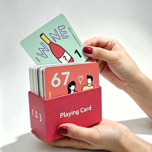 Gioco di Carte per Feste Notturne, Carte da Gioco Personalizzate per Adulti, Coppie, Amici, Gioco da Bar con Scatola - Product Image 1