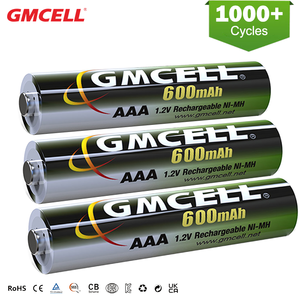 NI-MH Battery Factory wholesale 1.2V NiMH AAA Rechargeable Batteries 600mAh/800mAh/1000mAh for Flashlight - Product Image 1