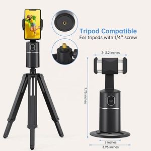 2023 New Ai 360 Tự Động Theo Dõi Điện Thoại Đứng Tripod Thông Minh Ảnh Tự Sướng Di Động Chụp Đứng Cho Live Vlog Streaming Video - Product Image 5