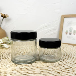 โถแก้ว5มล. 7มล. 9มล. ทนต่อเด็กมีฝาปิดซีอาร์สีดำ - Product Image 1