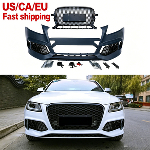 Paraurti Anteriore Stile RSQ5 con Griglia a Nido d'Ape, Kit Carrozzeria per <span class=keywords><strong>Audi</strong></span> <span class=keywords><strong>Q5</strong></span> SQ5 8R 8R.5 2013-2018, <span class=keywords><strong>Accessori</strong></span> Auto, Disponibile negli USA - Product Image 2