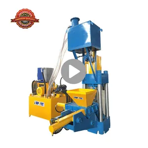 Y83-400Z Automatic Hydraulic Scrap Iron Copper Aluminum Steel Metal Wood Chips Brquetmetal press block machineting Press Machine