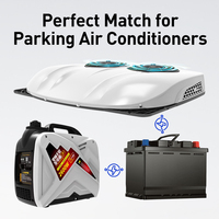 Générateur portable 12V DC 7L pour camping extérieur, démarrage automatique et à distance, avec moteur en cuivre pur, modèle 2026