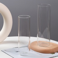 Verre Collins sans anse en borosilicate haute résistance, saveur orange, design moderne, pour restaurant, long drink et cocktail