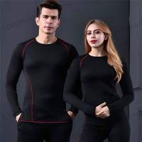 Fabrication sur mesure de vêtements 2 pièces/ensemble vêtements hommes costume thermique Thermostat mince longs Johns pour homme sous-vêtement thermique chaud