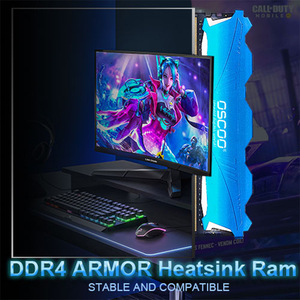 OscOO Desktop <b>Ddr4</b> <b>Ram</b> Modules With Heat Spreaders For Pc Upgrades - Product Image 4