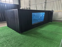 Piscine hors sol modulaire préfabriquée de luxe personnalisée pour jardin