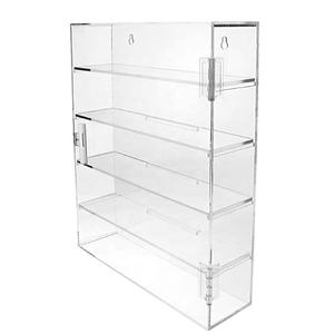 Vitrine d'exposition en acrylique à 5 niveaux personnalisée, à fixer au mur, boîte d'exposition, étagère de bureau pour l'exposition de figurines d'<span class=keywords><strong>action</strong></span>, Funko Pop, jouets - Product Image 1